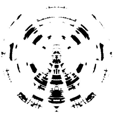 koyu yuvarlak geometrik grunge arkaplanı