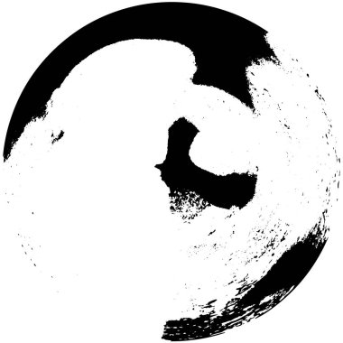 koyu yuvarlak geometrik grunge arkaplanı