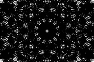 soyut çember siyah ve beyaz soyut arkaplan