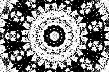 soyut çember siyah ve beyaz soyut arkaplan