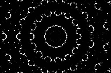 Kaleydoskopik desenli tek renkli süslemeli arkaplan