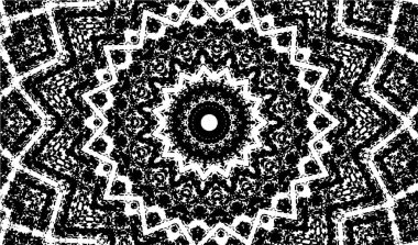 Kaleydoskopik desenli tek renkli süslemeli arkaplan