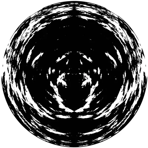 Futurystyczny Abstrakcyjny Grunge Okrągły Wzór Tła Wektor Ilustracji — Wektor stockowy