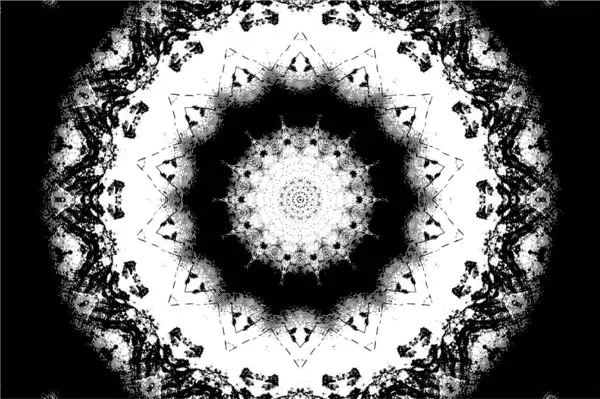 Arkaplan için fütüristik soyut grunge yuvarlak deseni, vektör illüstrasyonu