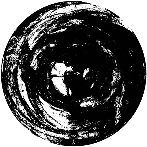 Schwarz Weiß Monochromer Alter Grunge Hintergrund Abstrakte Antike Textur — Stockvektor