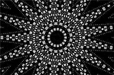 Geleceksel süslemeli grunge geometrik desen