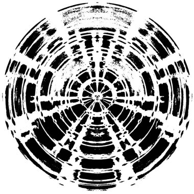 Döküntü boya çemberi arka planının dokusu