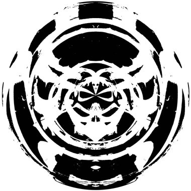 siyah ve beyaz tek renkli eski grunge arkaplan 