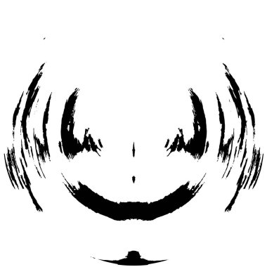 soyut siyah beyaz arkaplan, dairesel desen 