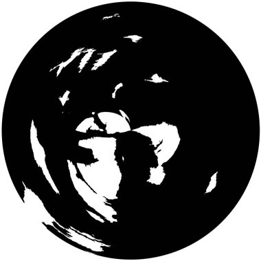 soyut siyah beyaz arkaplan, dairesel desen 