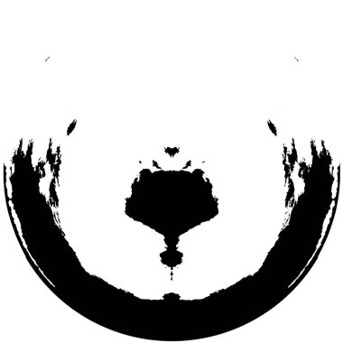 siyah beyaz yuvarlak grunge arkaplan 