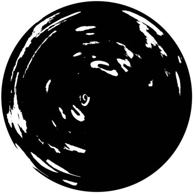 siyah ve beyaz yuvarlak grunge eskimiş arkaplan dokusu