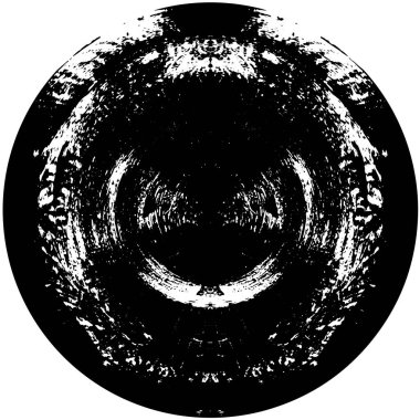 koyu yuvarlak desen grunge arkaplanı 