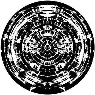 eski yuvarlak siyah desenli arkaplan 