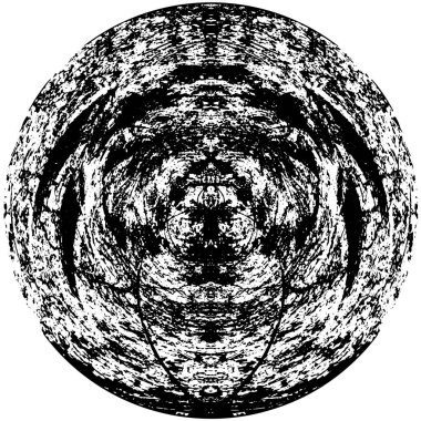 eski yuvarlak siyah desenli arkaplan 