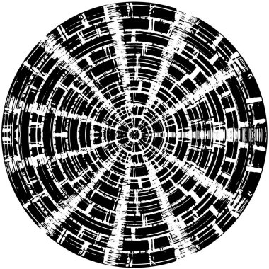 koyu yuvarlak desen grunge arkaplanı 