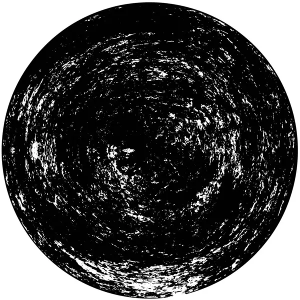 Abstrakter Schwarzweißer Hintergrund Kreisförmiges Muster — Stockvektor