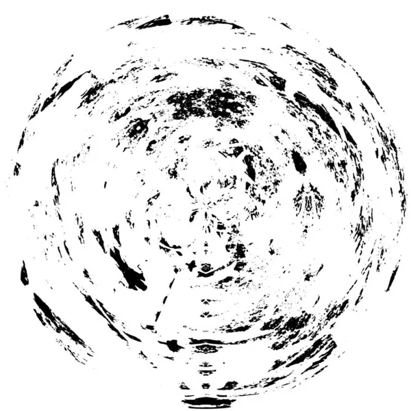 Абстрактный Черно Белый Фон Круговой Узор — стоковый вектор