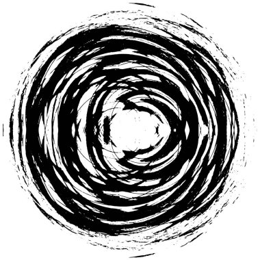 Siyah yuvarlak şekilli soyut arkaplan. 