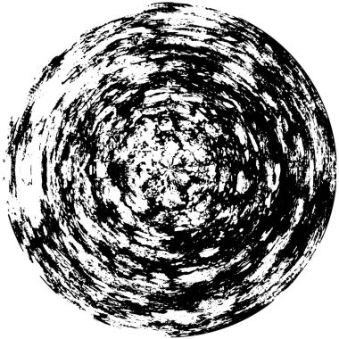 Siyah yuvarlak şekilli soyut arkaplan. 