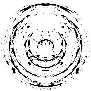 Siyah yuvarlak şekilli soyut arkaplan. 