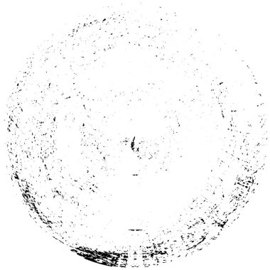 Vektör çizimi. Grafik tasarım elementi. beyaz arkaplanda siyah yuvarlak şekil.  