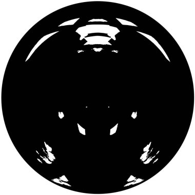 Soyut çember deseni, vektör çizimi. güzel süs arkaplanı