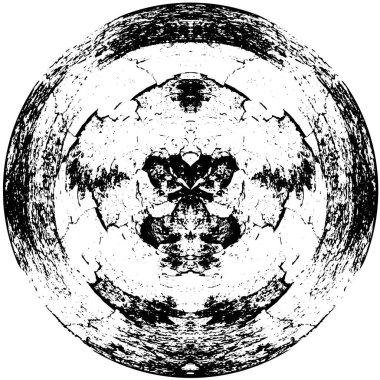 Soyut çember deseni, vektör çizimi. güzel süs arkaplanı