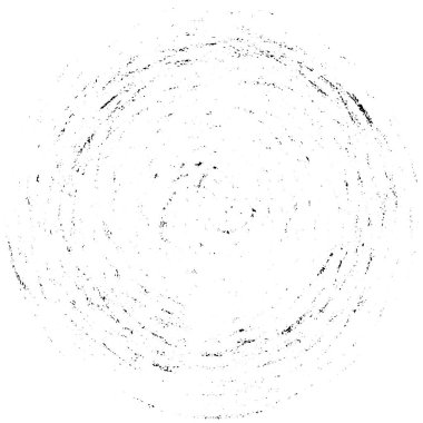 Beyaz arka planda siyah daire şeklinde. Grafik tasarım elementi. Vektör illüstrasyonu   