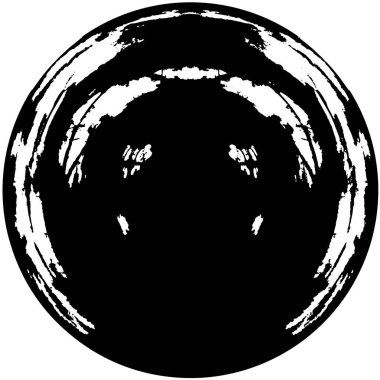 Soyut çember deseni, vektör çizimi. güzel süs arkaplanı