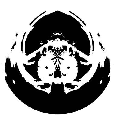 Soyut çember deseni, vektör çizimi. güzel süs arkaplanı