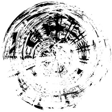 Vektör çizimi. Beyaz arka planda siyah bir şekil. Grafik tasarım ögesi.  