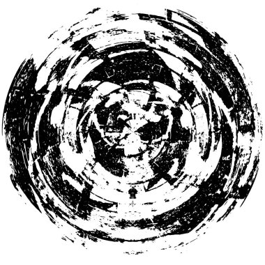 siyah ve beyaz yuvarlak soyut arkaplan 