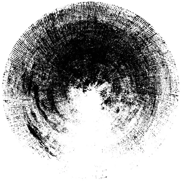 黒と白のラウンド抽象的な背景 — ストックベクタ