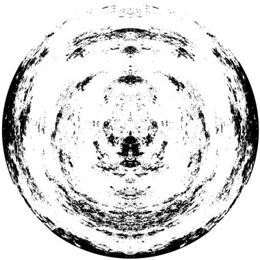 siyah ve beyaz çember soyut arkaplan 