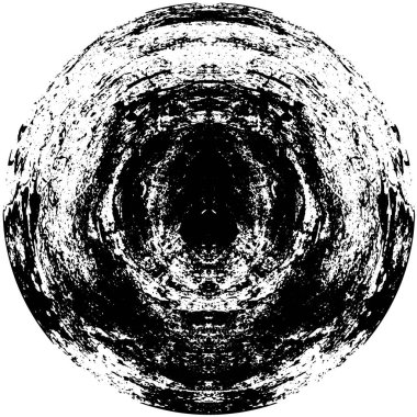 siyah ve beyaz çember soyut arkaplan 