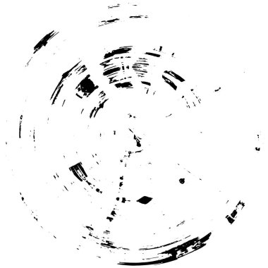 siyah ve beyaz çember soyut arkaplan 