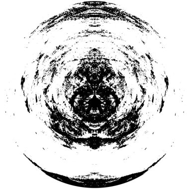 soyut siyah ve beyaz grunge arkaplanı yuvarlak şekilli 