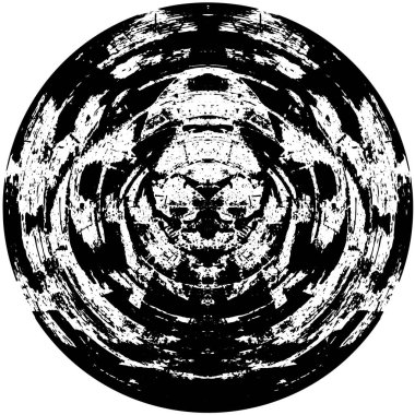 siyah ve beyaz desen, soyut arkaplan, vektör illüstrasyonu