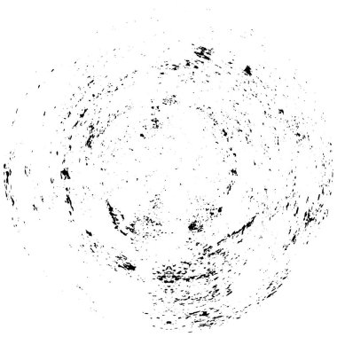 Çemberli soyut siyah ve beyaz grunge arkaplanı 