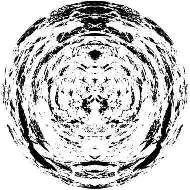 siyah ve beyaz daire grunge arkaplanı 