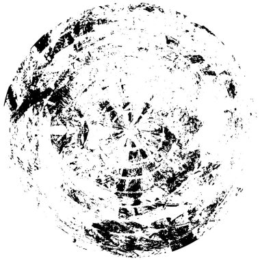 siyah ve beyaz daire grunge arkaplanı 