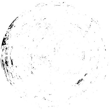 Eskimiş siyah beyaz yuvarlak grunge yıpranmış arka plan 