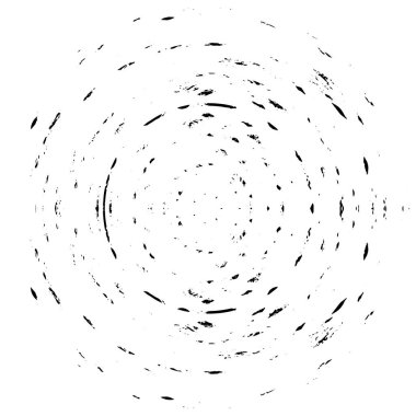 siyah ve beyaz yuvarlak arkaplan grunge dokusu