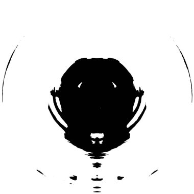 siyah ve beyaz yuvarlak arkaplan grunge dokusu