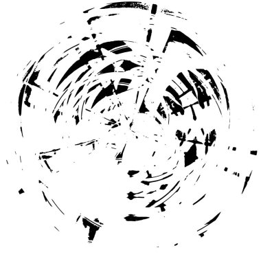 siyah ve beyaz yuvarlak arkaplan grunge dokusu