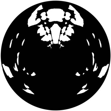 siyah ve beyaz yuvarlak arkaplan grunge dokusu