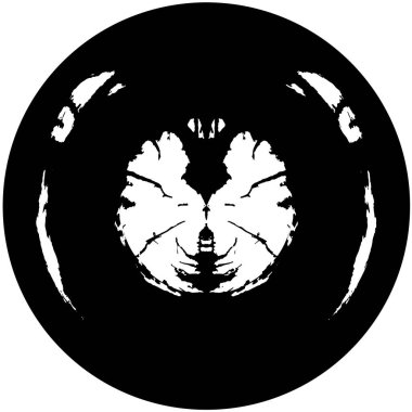 Çember desenli eski grunge arkaplanı