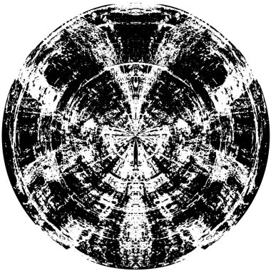 siyah ve beyaz soyut yuvarlak arkaplan