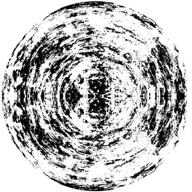 siyah ve beyaz soyut yuvarlak arkaplan